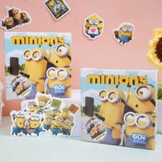 Стікери Міньйон наклейки Minions аксесуари 60 шт