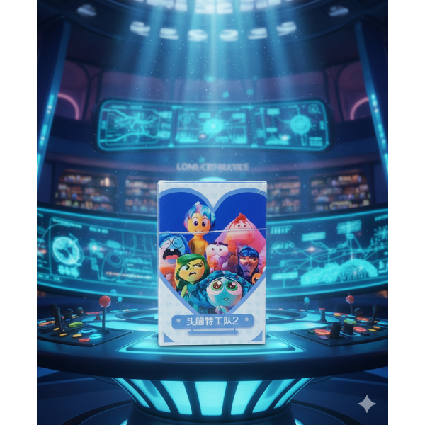 Набір карток Думками навиворіт фотокартки карти наклейки Inside Out набір карток 55 шт