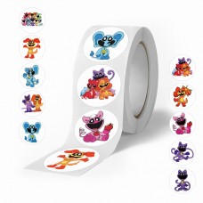 Усміхнені Звірята наклейки Smiling Critters Poppy Playtime Усміхнені тварини стікери 500 шт