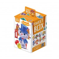 Пухнастики кошенята 5 Навколо світу Світ бокс Sweet box мармелад з іграшкою в коробочці