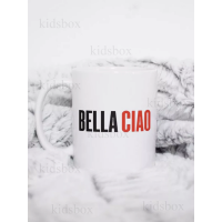 Кружка Паперовий будинок з принтом керамічна чашка Money Heist 330 мл