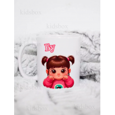 Кружка Бу з принтом керамічна чашка 330 мл