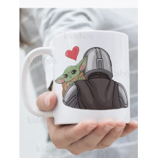Кружка Йода з принтом керамічна чашка Зоряні війни Star Wars Yoda 330 мл