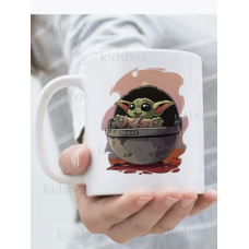 Кружка Йода з принтом керамічна чашка Зоряні війни Star Wars Yoda 330 мл