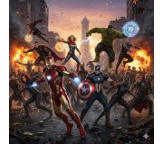 Marvel: Збери свою команду супергероїв! Marvel: Збери свою команду супергероїв!