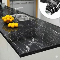 Самоклеящаяся мраморная наклейка для кухни 60 * 300 см