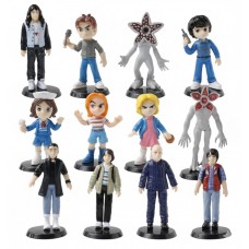 Набір фігурок Дивні дива Одинадцять Демогоргон Stranger Things Eleven Demogorgon 12 шт 9 см