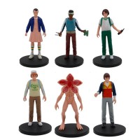 Набір фігурок Дивні дива Одинадцять Демогоргон Stranger Things Eleven Demogorgon 6 шт 11,5 см
