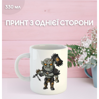 Кружка World of Warcraft ворлд оф варкрафт Світ військового ремесла з принтом керамічна чашка 330 мл