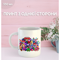 Кружка Бравл старс Brawl Stars з принтом керамічна чашка 330 мл