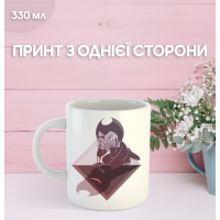 Кружка Бенді та чорнильна машина з принтом керамічна чашка Bendy and the ink machine 330 мл