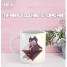 Кружка Бенді та чорнильна машина з принтом керамічна чашка Bendy and the ink machine 330 мл