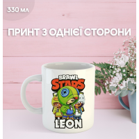 Кружка Бравл старс Brawl Stars з принтом керамічна чашка 330 мл