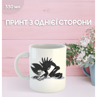 Кружка Бенді та чорнильна машина з принтом керамічна чашка Bendy and the ink machine 330 мл