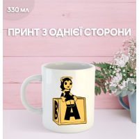 Кружка Бенди и чернильная машина с принтом керамическая чашка Bendy and the ink machine 330 мл