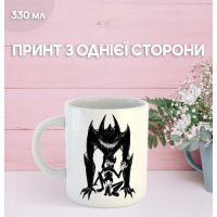 Кружка Бенді та чорнильна машина з принтом керамічна чашка Bendy and the ink machine 330 мл