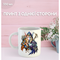 Кружка World of Warcraft ворлд оф варкрафт Світ військового ремесла з принтом керамічна чашка 330 мл