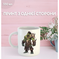 Кружка World of Warcraft ворлд оф варкрафт Світ військового ремесла з принтом керамічна чашка 330 мл