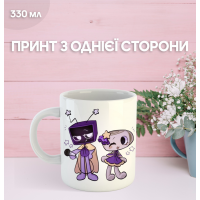 Кружка У Світі Денді Roblox Dandy's World з принтом керамічна чашка 330 мл
