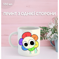 Кружка В Мире Дэнди (Денди) Roblox Dandy's World с принтом керамическая чашка 330 мл