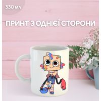 Кружка В Мире Дэнди (Денди) Roblox Dandy's World с принтом керамическая чашка 330 мл