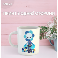 Кружка В Мире Дэнди (Денди) Roblox Dandy's World с принтом керамическая чашка 330 мл