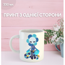 Кружка У Світі Денді Roblox Dandy's World з принтом керамічна чашка 330 мл