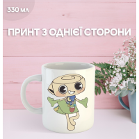 Кружка У Світі Денді Roblox Dandy's World з принтом керамічна чашка 330 мл