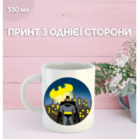 Кружка Бетмен Batman DC Comics з принтом керамічна чашка 330 мл