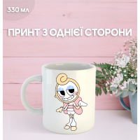 Кружка У Світі Денді Roblox Dandy's World з принтом керамічна чашка 330 мл