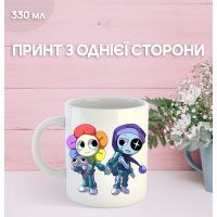 Кружка У Світі Денді Roblox Dandy's World з принтом керамічна чашка 330 мл