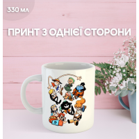 Кружка Ван Піс One Piece аніме з принтом керамічна чашка 330 мл