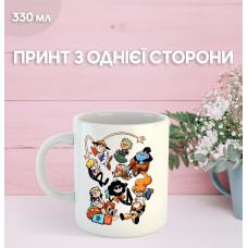 Кружка Ван Піс One Piece аніме з принтом керамічна чашка 330 мл