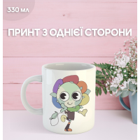 Кружка У Світі Денді Roblox Dandy's World з принтом керамічна чашка 330 мл