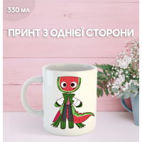 Кружка В Мире Дэнди (Денди) Roblox Dandy's World с принтом керамическая чашка 330 мл