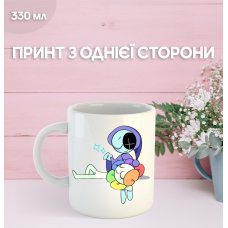 Кружка У Світі Денді Roblox Dandy's World з принтом керамічна чашка 330 мл