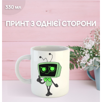 Кружка В Мире Дэнди (Денди) Roblox Dandy's World с принтом керамическая чашка 330 мл