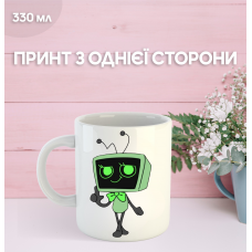 Кружка У Світі Денді Roblox Dandy's World з принтом керамічна чашка 330 мл