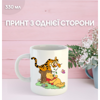 Кружка Вінні Пух з принтом керамічна чашка Winnie the Pooh 330 мл