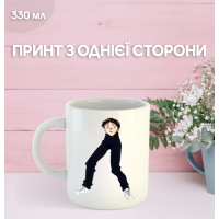 Кружка Евангелион Синдзи Икари с принтом керамическая чашка Evangelion Shinji Ikari аниме 330 мл