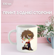 Кружка Гаррі Поттер з принтом керамічна чашка Harry Potter 330 мл