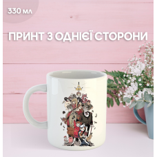 Кружка Гравіті Фолз Gravity Falls з принтом керамічна чашка 330 мл