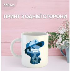 Кружка Гравіті Фолз Gravity Falls з принтом керамічна чашка 330 мл