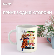 Кружка Перли дракона Dragon Ball з принтом керамічна чашка 330 мл