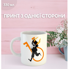 Кружка Застряг удома Гомстак Хоумстак з принтом керамічна чашка Homestuck 330 мл
