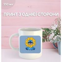 Кружка Ліло та Стіч з принтом керамічна чашка Lilo & Stitch 330 мл