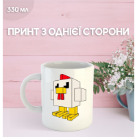 Кружка Майнкрафт Minecraft серіал з принтом керамічна чашка 330 мл