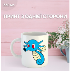 Кружка Покемон з принтом керамічна чашка аніме Pokemon 330 мл