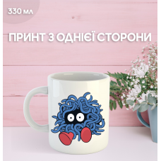 Кружка Покемон з принтом керамічна чашка аніме Pokemon 330 мл