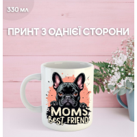Кружка Собака з принтом керамічна чашка Dog 330 мл